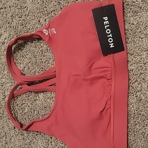 Lululemon Peleton Energy Sports Bra Size 4 Vintage Rose